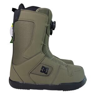 DC Phase Snowboard Boots BOA Mens 9, Women's 10.5 Olive Green Black